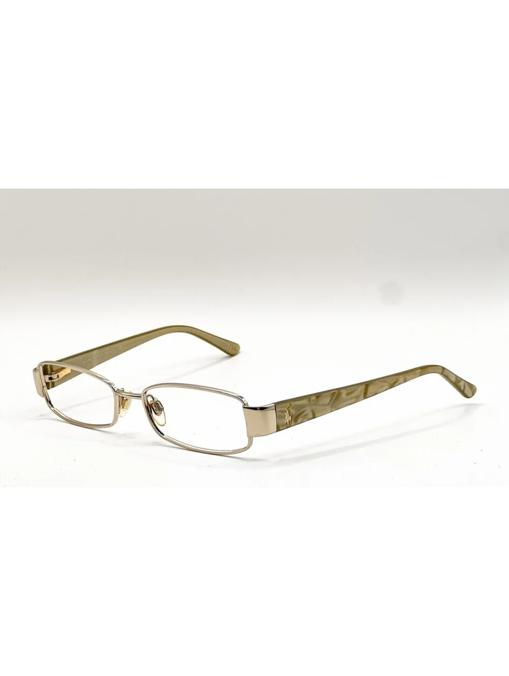 Ralph Lauren RL 5064 9116 Light Gold Gray Havana Authentic Eyeglass Frames 49-16